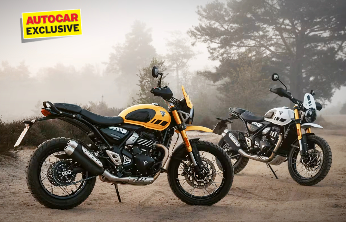 Triumph Scrambler 400 XC launched at Rs 2.94 lakh